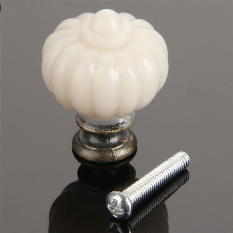 1Pc Acrylic Ivory White Pumpki – Zinc Furniture Hardware Bewertung und Preis
