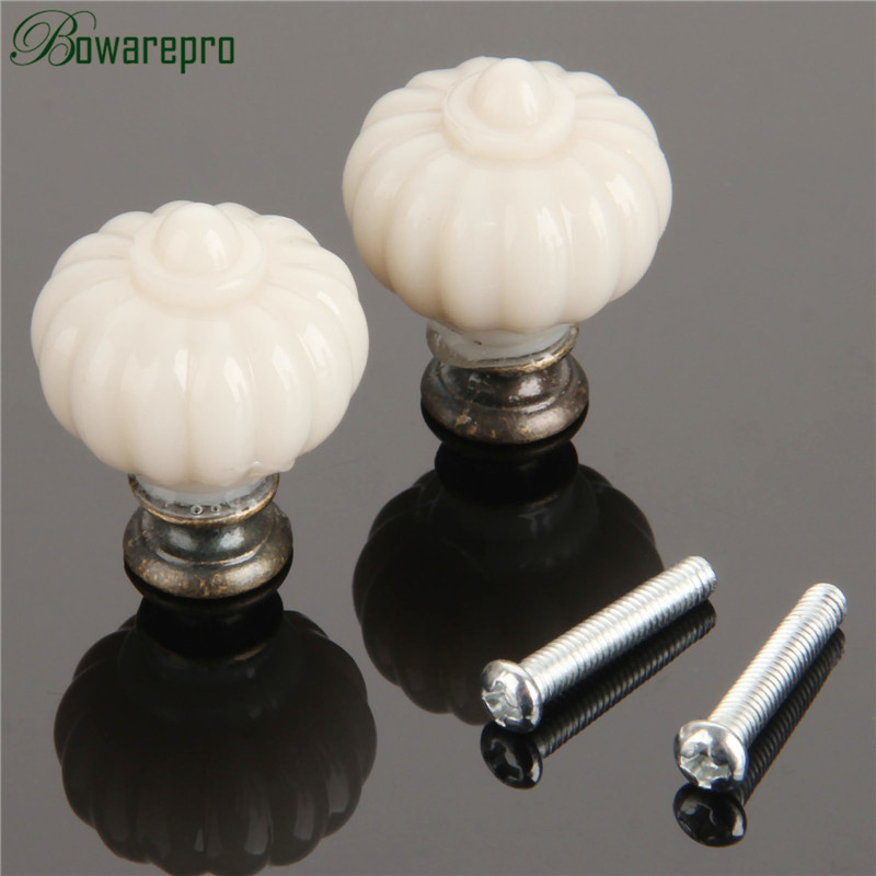 1Pc Acrylic Ivory White Pumpki – Zinc Furniture Hardware Bewertung und Preis
