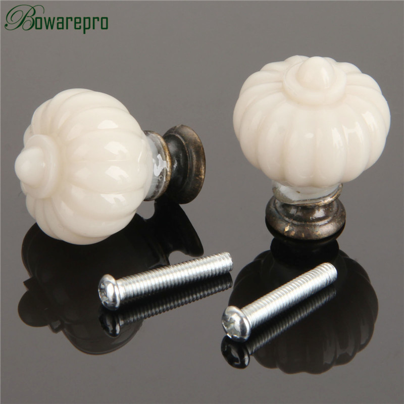 1Pc Acrylic Ivory White Pumpki – Zinc Furniture Hardware Bewertung und Preis