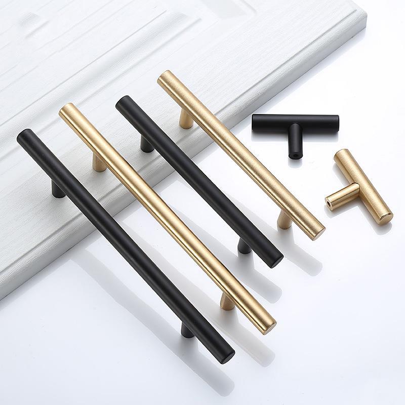 Modern Gold Brushed Straight C – Furniture Hardware Gold Bewertung und Preis