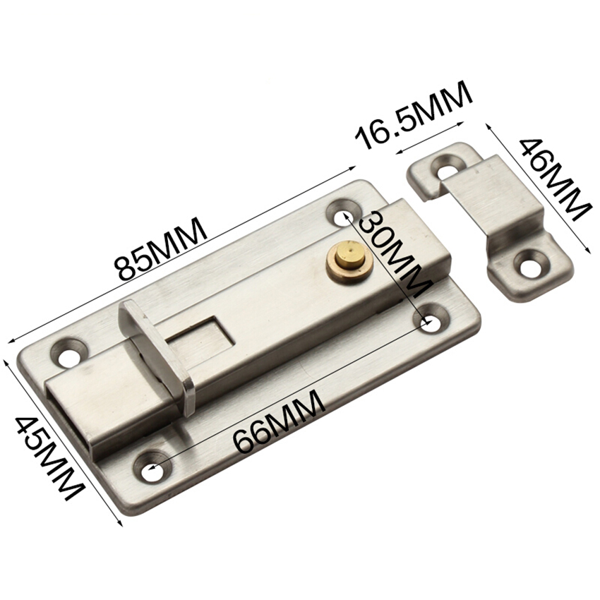 4Inch Stainless Steel Door Lat – Barrel Bolt Slide Bewertung und Preis