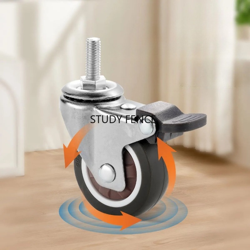 4pcs of Them M6 Screw Casters  – Office Furniture Hardware Bewertung und Preis