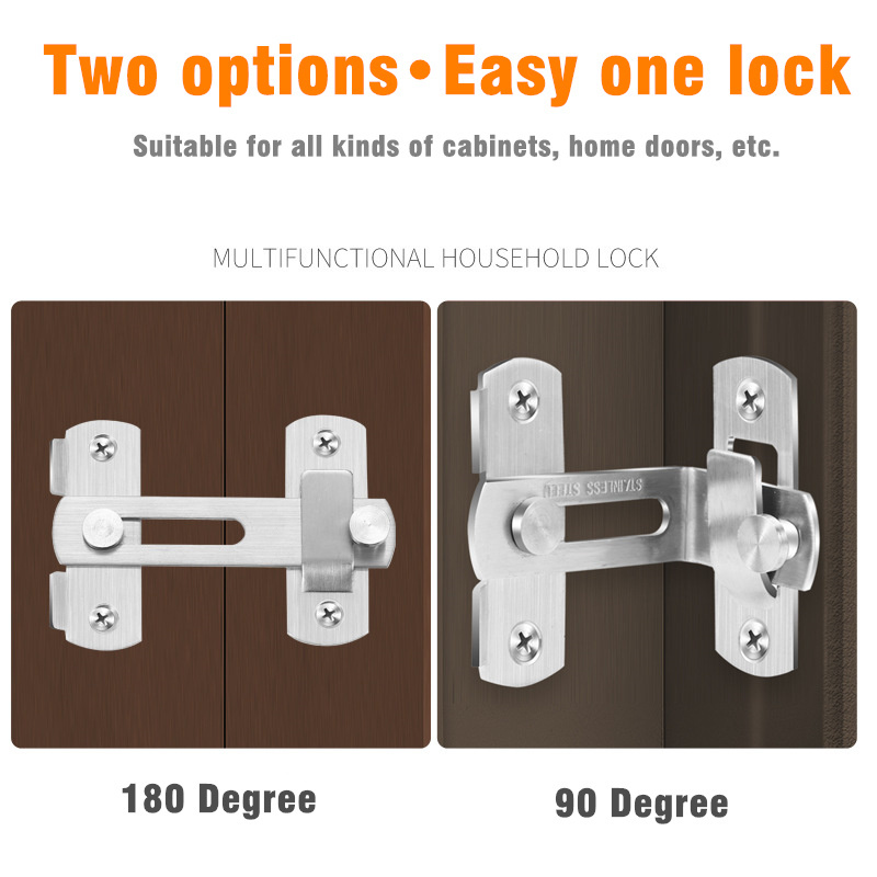 90/180 Degree Door Latches Has – Barrel Bolt Slide Bewertung und Preis