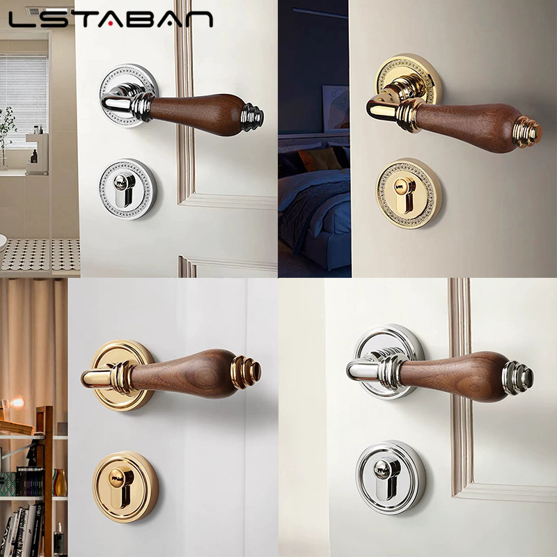 Euro Walnut Wood Handle Door L – Zinc Furniture Hardware Bewertung und Preis