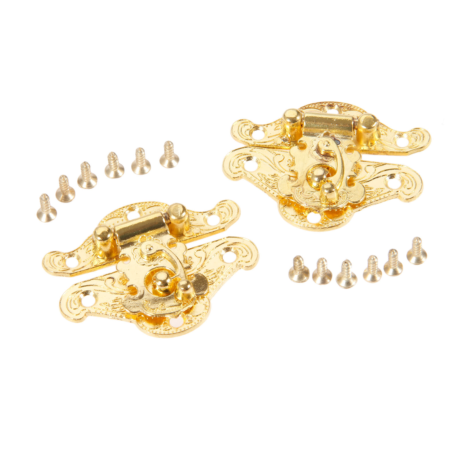 DRELD 2Pcs Antique Gold Box La – Furniture Hardware Gold Bewertung und Preis
