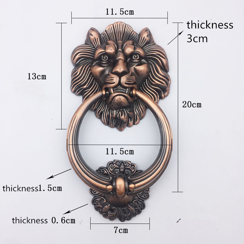Antique Bronze Lion Head Handl – Zinc Furniture Hardware Bewertung und Preis