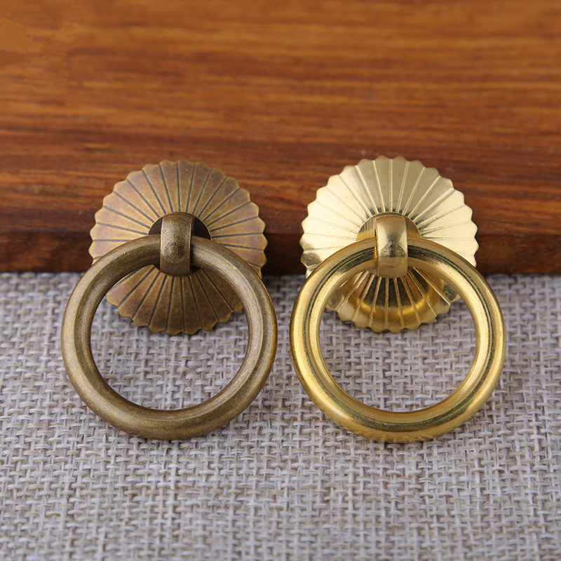 Vintage Brass Cabinet Ring Kno – Furniture Hardware Gold Bewertung und Preis