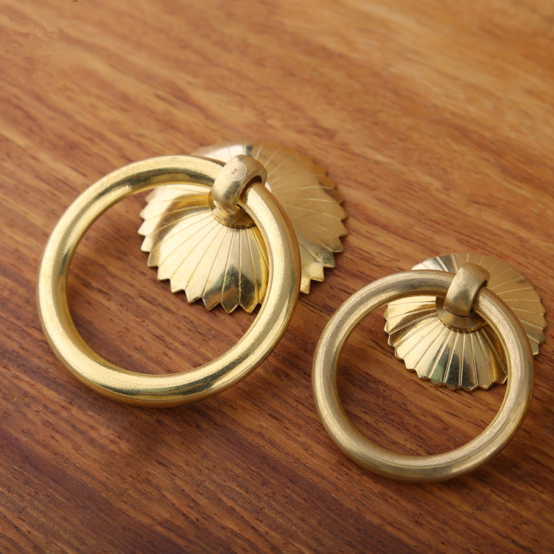 Vintage Brass Cabinet Ring Kno – Furniture Hardware Gold Bewertung und Preis