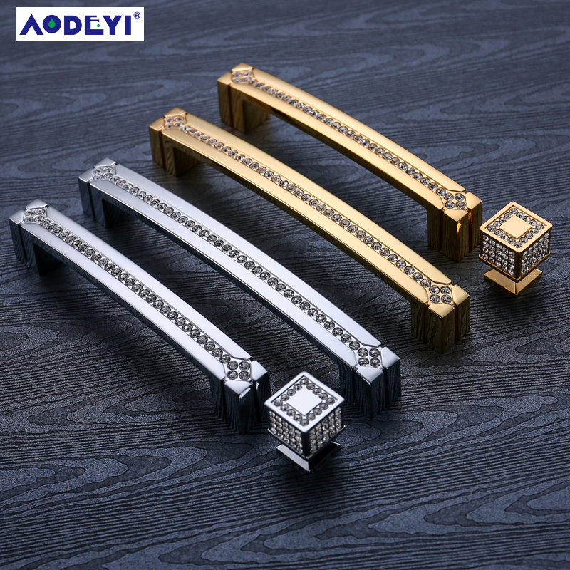 24K Real Gold Sliver Crystal D – Furniture Hardware Gold Bewertung und Preis