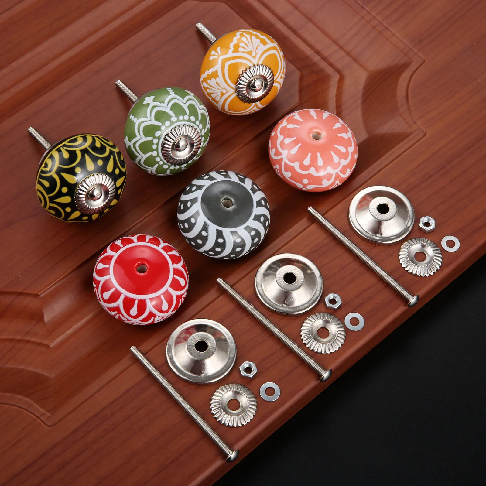 40mm Vintage Floral Prints Cer – Cabinet Knob Round Bewertung und Preis