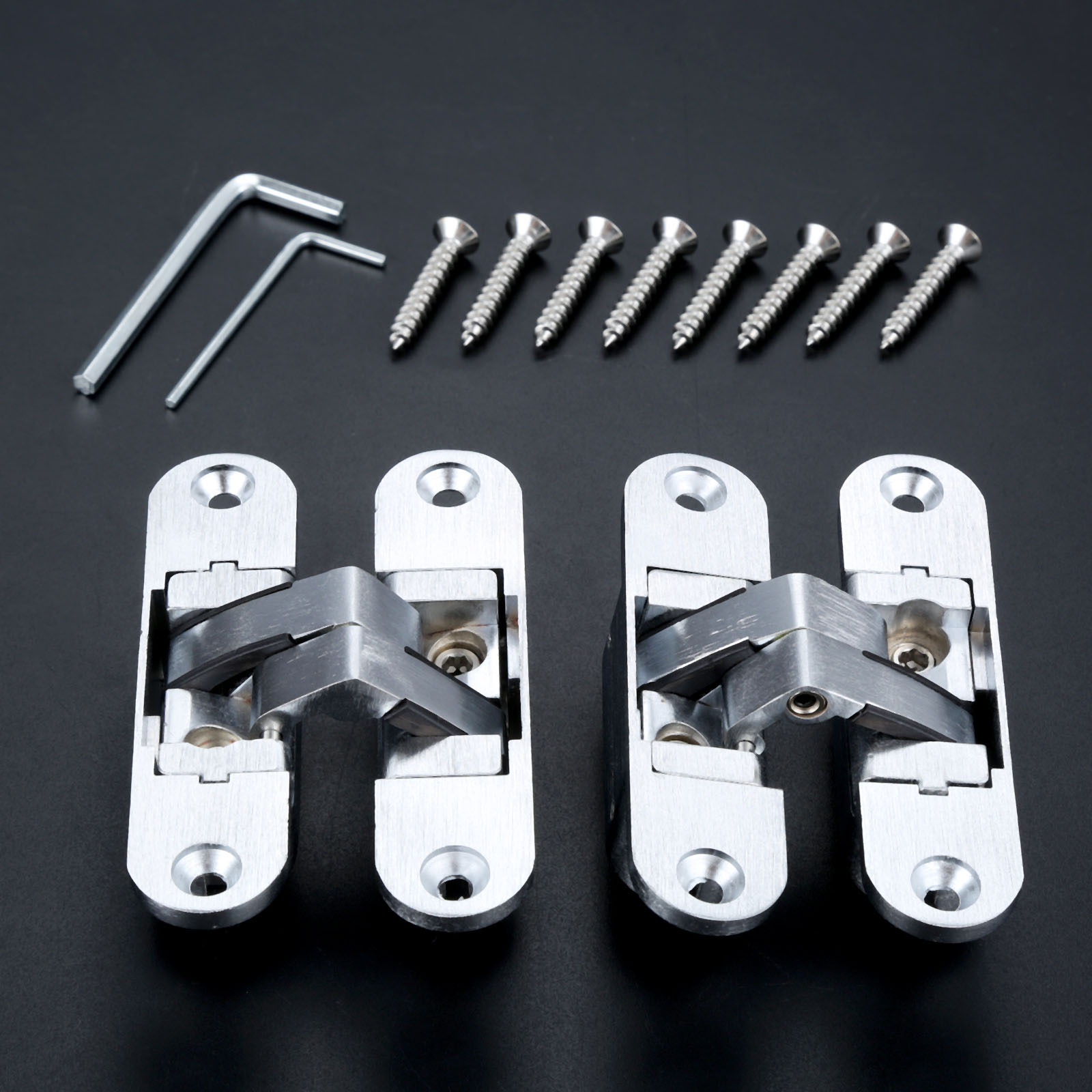 2 Pcs Zinc Alloy Hidden Hinges – Zinc Furniture Hardware Bewertung und Preis