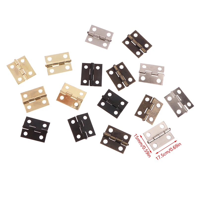 50pcs/box Hinges + 200 Screws  – Furniture Hardware Gold Bewertung und Preis