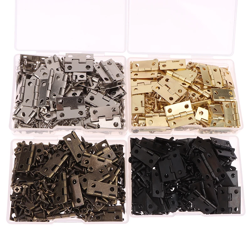 50pcs/box Hinges + 200 Screws  – Furniture Hardware Gold Bewertung und Preis