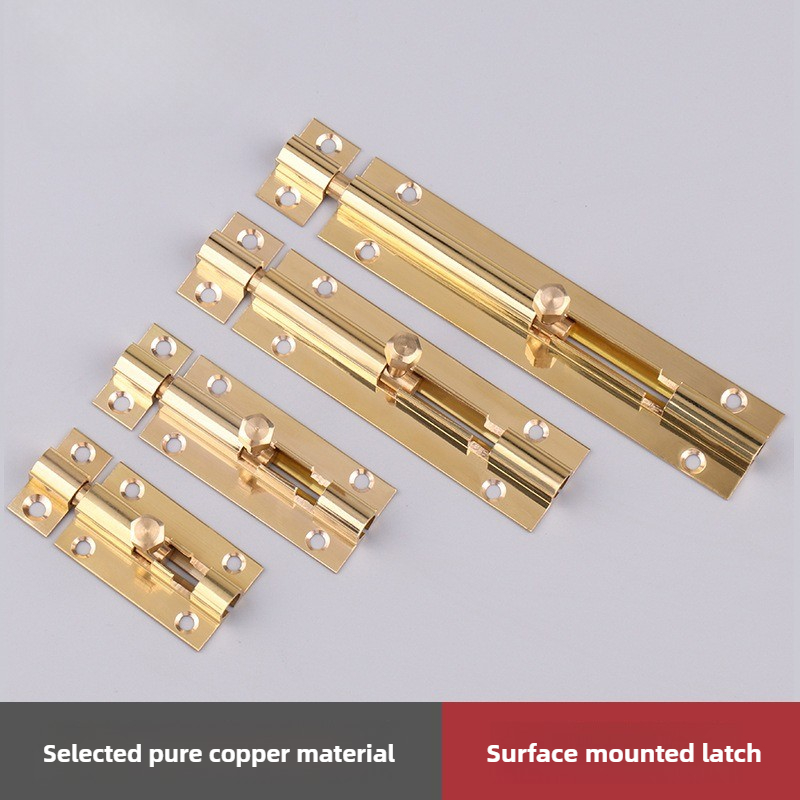 1PCS  Brass Doors Slide Latch  – Barrel Bolt Slide Bewertung und Preis