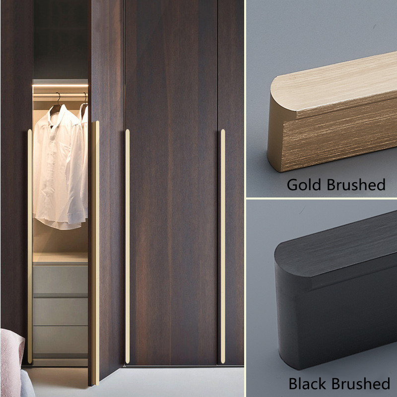 KK&FING 1PC Simple Gold Brushe – Furniture Hardware Gold Bewertung und Preis