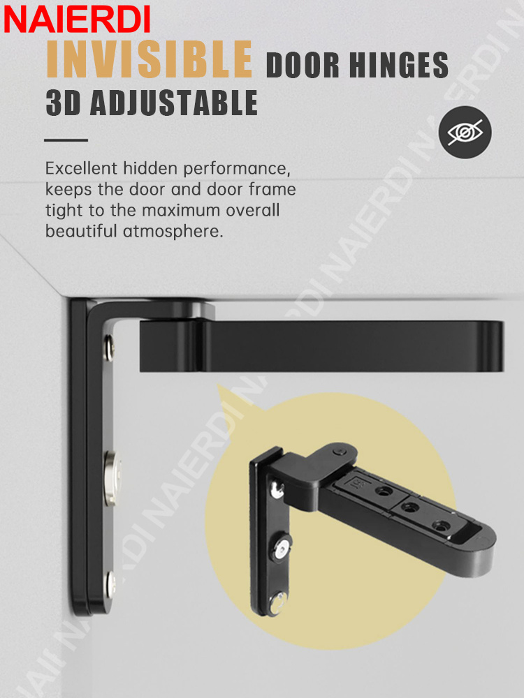 NAIERDI 2 Pieces Hidden Hinges – Zinc Furniture Hardware Bewertung und Preis