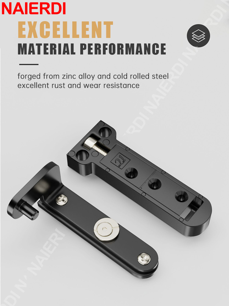 NAIERDI 2 Pieces Hidden Hinges – Zinc Furniture Hardware Bewertung und Preis