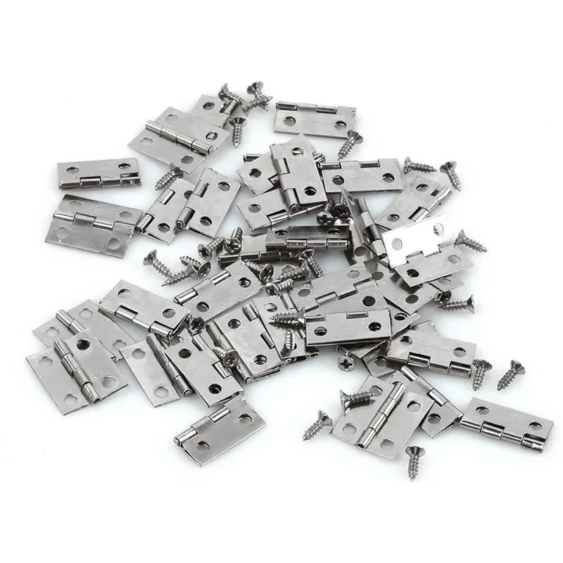50pcs Mini Hinge For Small Cra – Furniture Hardware Gold Bewertung und Preis