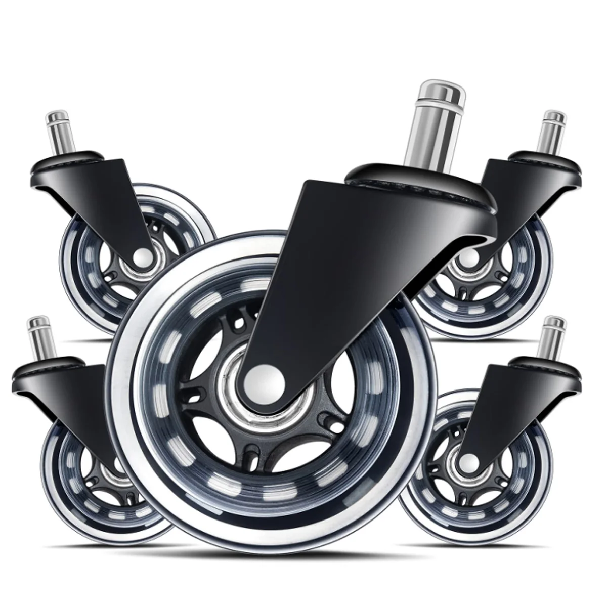 5PCS Office Chair Caster Wheel – Office Furniture Hardware Bewertung und Preis