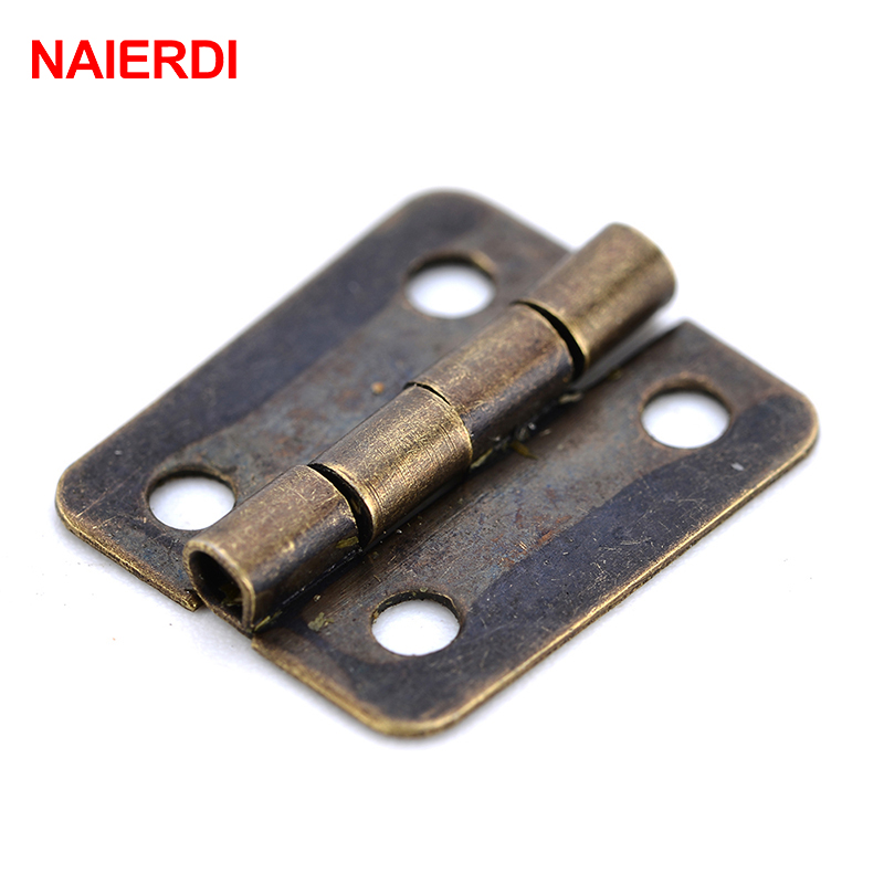 50PCS NAIERDI Antique Hinge Mi – Furniture Hardware Gold Bewertung und Preis