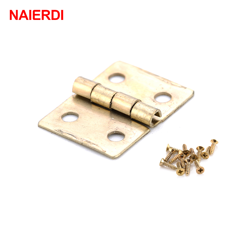 50PCS NAIERDI Antique Hinge Mi – Furniture Hardware Gold Bewertung und Preis