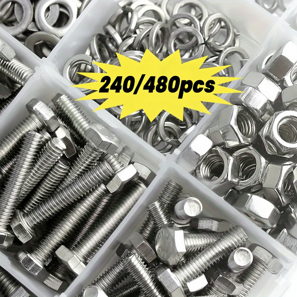 240Pcs Stainless Steel Hex Bol – Furniture And Hardware Bewertung und Preis